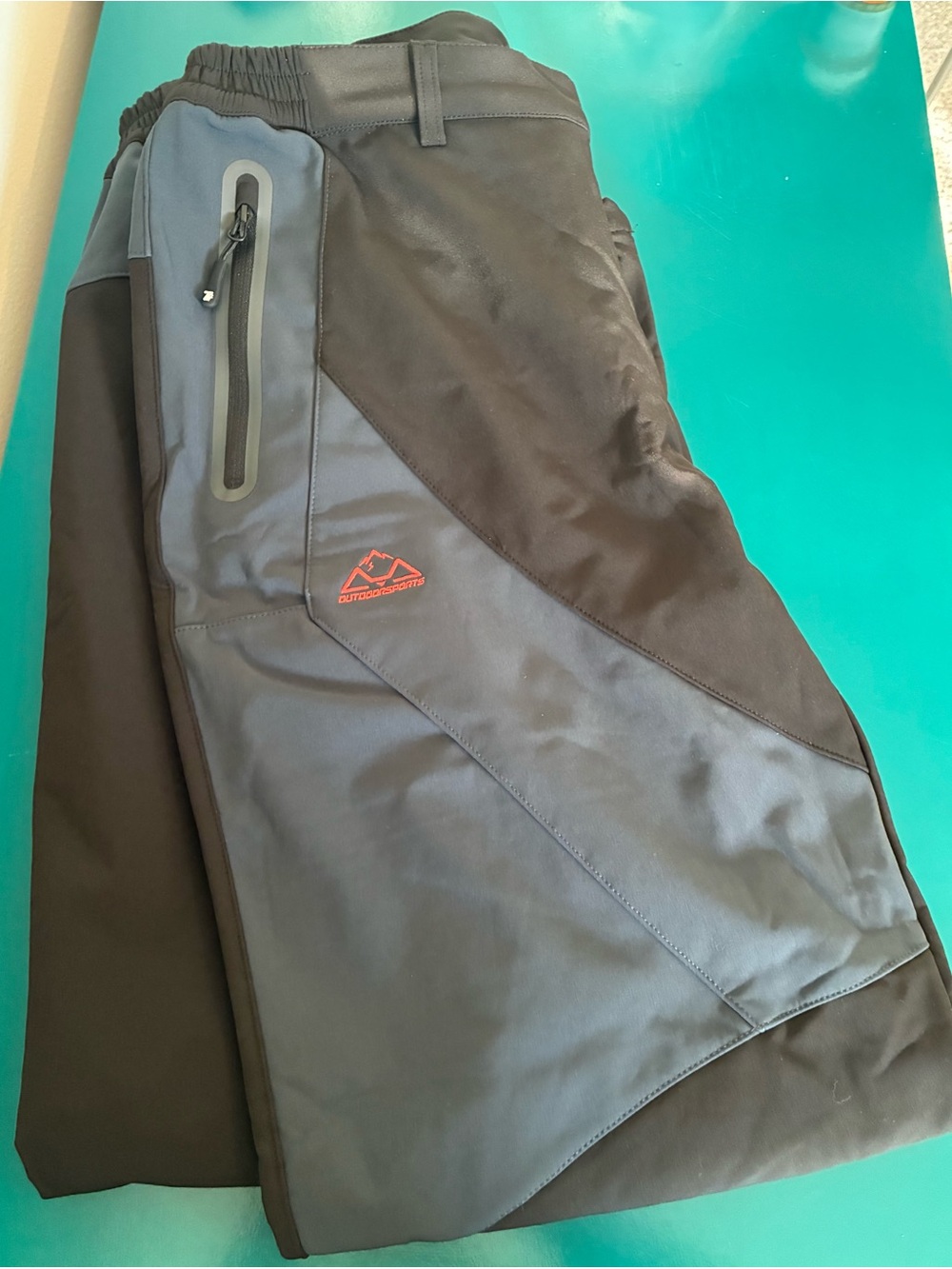 Outdoor Products Men's Black & Charcoal Ski Softshell Jacket
